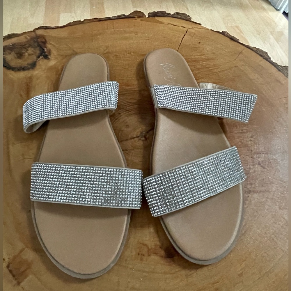 Sequin Sandals